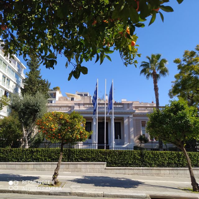 Athens city center walking tour - Monastiraki Square finish: a great place to continue your evening