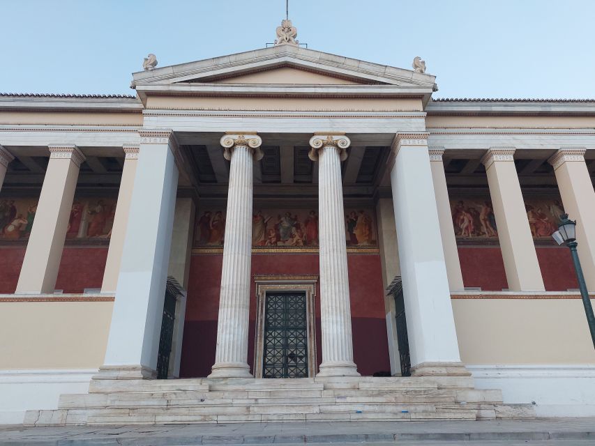 Athens: City Highlights Nighttime Walking Tour in Spanish - Zappeion in the Gardens and Panathenaic Stadium: Athens’ Olympic Line From Past to Present