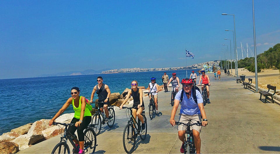 Athens: City & Sea Bike Tour - Averof Museum area and Flisvos Marina: the Athens Riviera feel