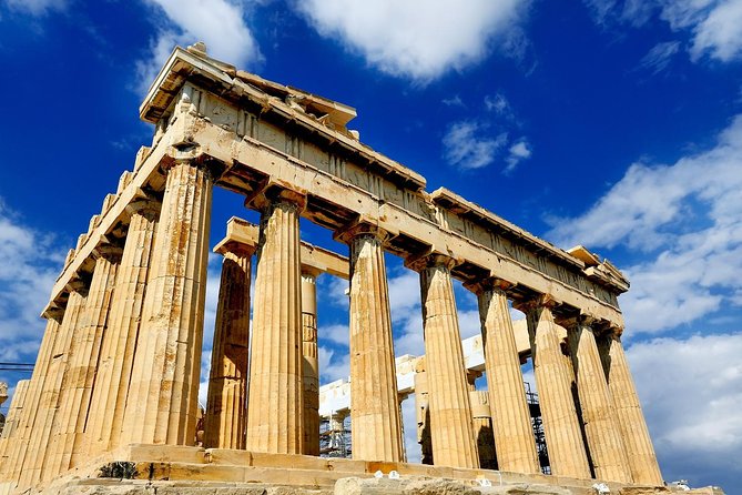 Athens City Tour with Spanish-Speaking Guide - The drive toward the Acropolis: Temple of Olympian Zeus views