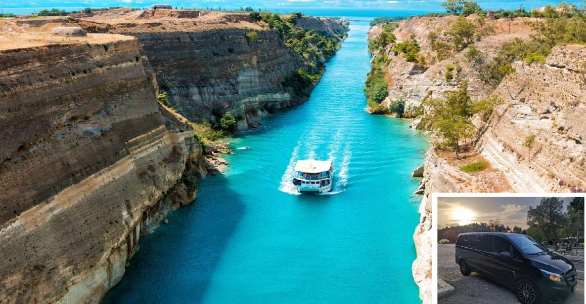 Athens: Corinth Canal and Mycenae Private Half-Day Trip - Corinth Canal: the 6.5 km view that feels too real