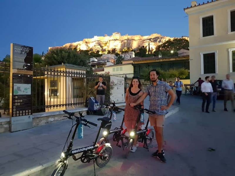 Athens: Discover the City Electric Bike Night Tour - Starting out: Electricityrides and your first roll through Athens center