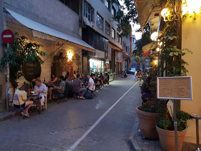 Athens: Discover the City Electric Bike Night Tour - Academy of Athens: a quick photo stop with old-school gravitas