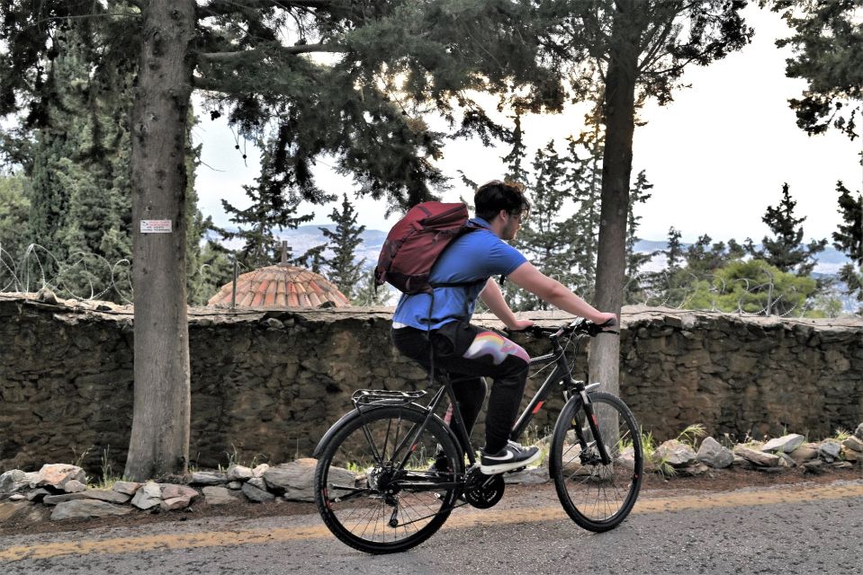 Athens: Electric Bicycle Tour to Mount Hymettus - Cultural side quest: Monastery of Kaisariani (when you opt in)
