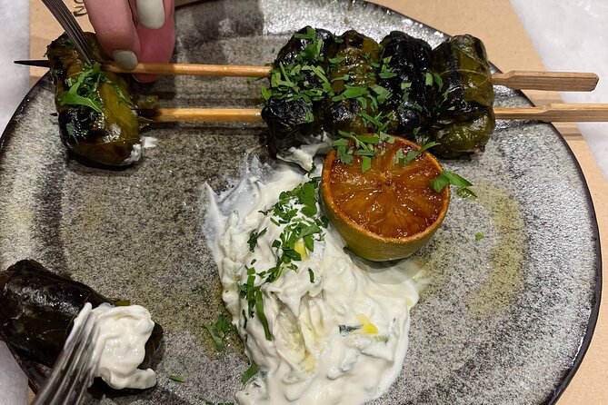 Athens evening food tasting tour-small group - The Traditional Meal Stop: Greek Wine and Comfort Food