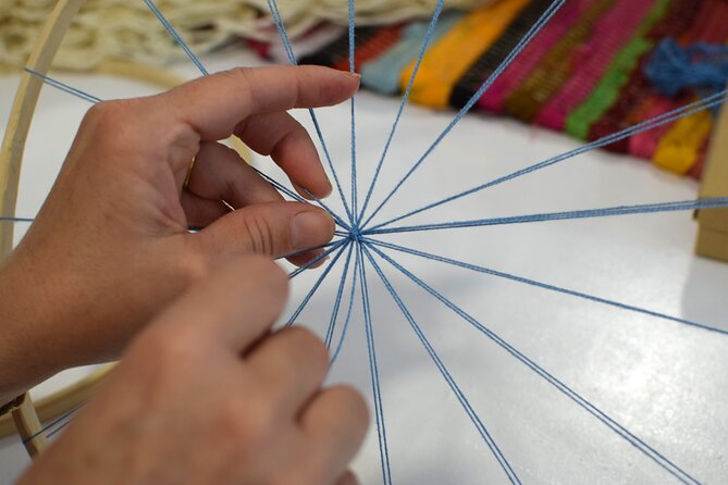 Athens: Evil Eye Weaving Workshop with Greek Tea - A small Athens workshop that feels like storytime with craft