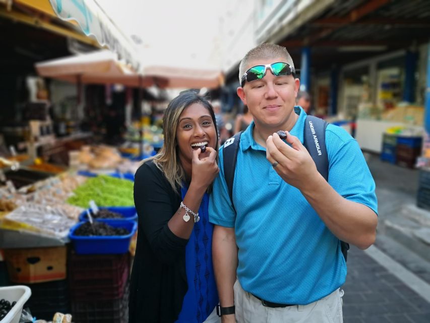 Athens Exclusive Greek Food Tour: Private Group - Evripidou snacks and Agia Irini Square: digestif-style payoff energy
