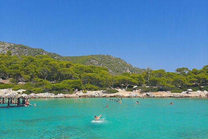 Athens: Full-Day Island Hopping Cruise with Lunch and Swimming - Agistri Island: Sofas on the Boat, Then Swim or Stroll