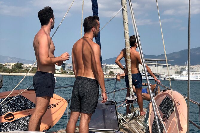 Athens full day sailing cruise and food experience - A 65-Foot Sailing Day on the Athens Riviera (9:00 to 19:00)