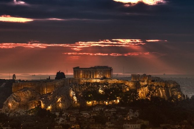 Athens Greece Night Tour - Night Athens by car: fewer blisters, more wow