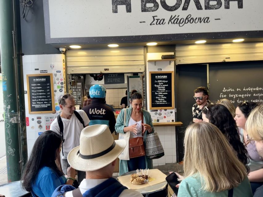 Athens: Greek Food Tasting and Market Walking Tour - The mastic shop stop: a special local ingredient lesson