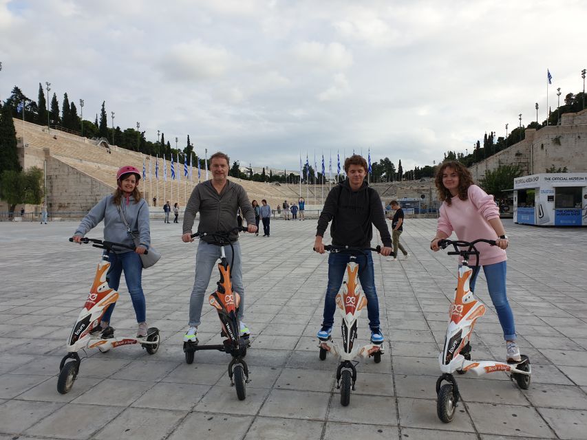 Athens: Guided City Tour on an Electric Trikke Scooter - Acropolis Views, Olympian Zeus Columns, and Hadrian’s Arch Photos