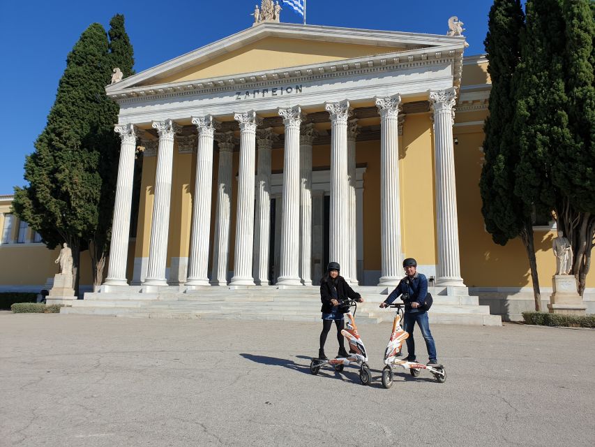 Athens: Guided City Tour on an Electric Trikke Scooter - Hellenic Parliament and the Tomb: Finishing With Meaning