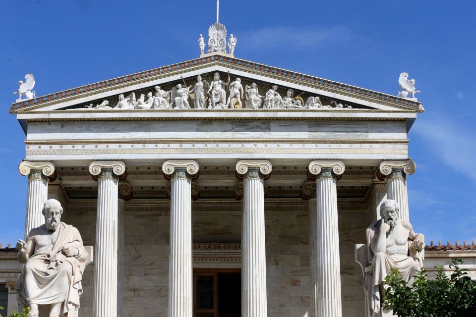 Athens: Guided Mythological Walking Tour - Meeting at Korai 4 and the Two-Hour Rhythm