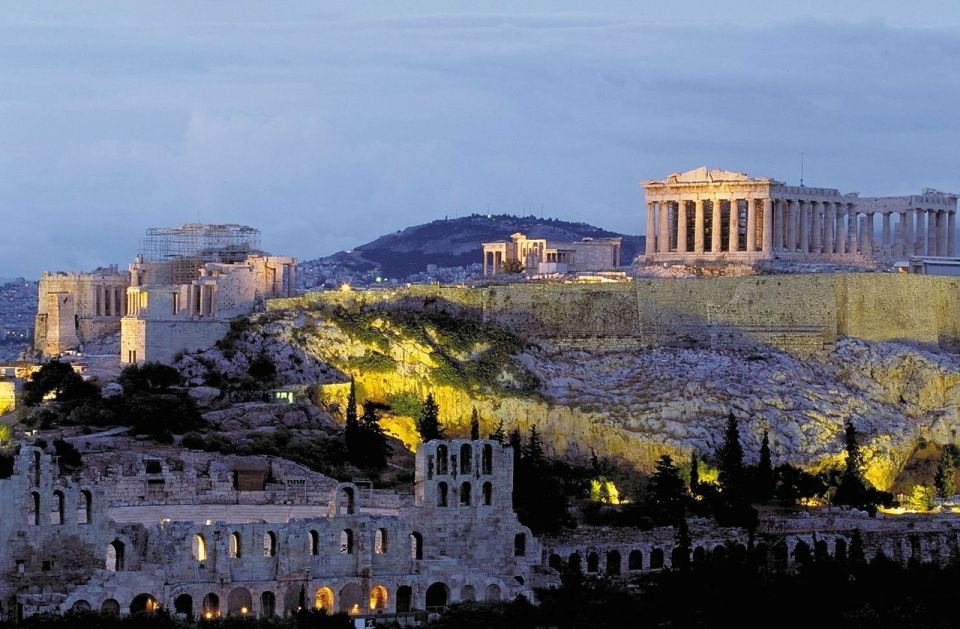 Athens: Guided Mythological Walking Tour & Creation Stories - The first story stop: reading Athens through Olympus