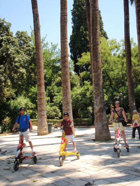 Athens Highlights by Electric Trikke Bike - Kallimarmaro Stadium and the Olympian Zeus Area: Big Landmarks, One Ride