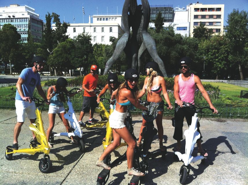 Athens Highlights by Electric Trikke Bike - Syntagma Square and the Tomb Zone: Guard Change and Ceremony Energy