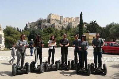 Athens Highlights Segway tour - First stop at the Herod Atticus Odeon: big landmark energy without the ticket hassle
