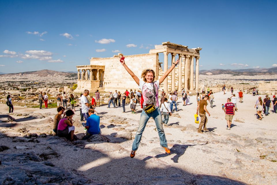 Athens: Highlights Walking Tour Tickets Not Included - Seeing the Wider Ancient Athens: Dionysus, Hilltop Vistas, and the City Below