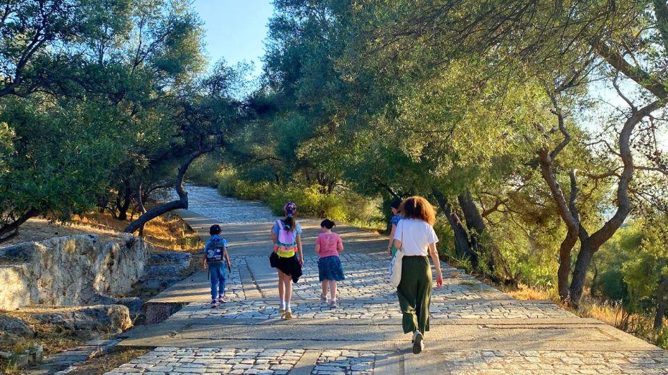 Athens Hills: Mythology Treasure Hunt - Ending at Thission Park: souvenirs, snacks, and a good finish
