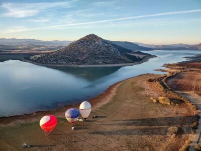 Athens: Hot-Air Balloon Flight Experience with Snacks & Wine - Getting to the launch area from Syntagma Square