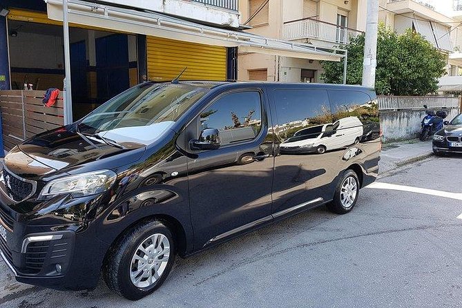 Athens Interanational Airport transfer - Inside the Air-Conditioned Minivan: Wi‑Fi, Water, and Chargers That Actually Help