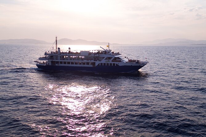 Athens: Island Swimming Day Cruise—DJ, Lunch & Drinks incl. - Seating and crowd levels: the main drawback to plan for