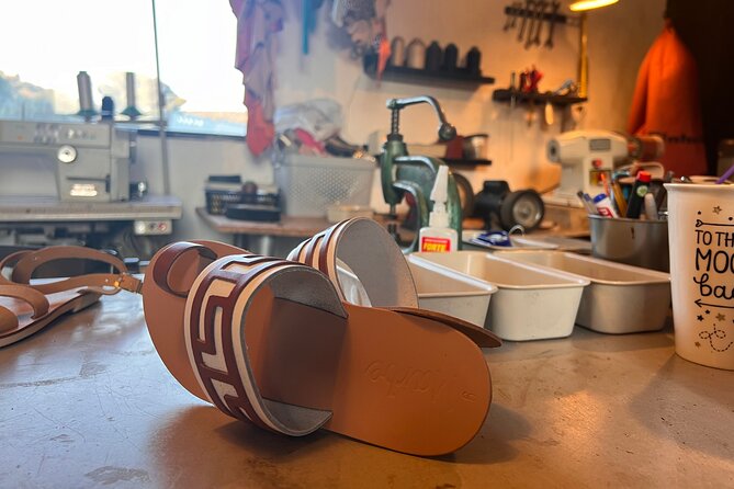 Athens Make Your Own Greek Leather Sandals Workshop - Your Take-Home Souvenir: Same-Day Sandals Stored in a Shoebox