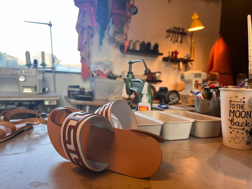 Athens: Make your own Leather Sandals Workshop - Your 3-Hour Sandal-Making Flow (From Feet to Final Pair)