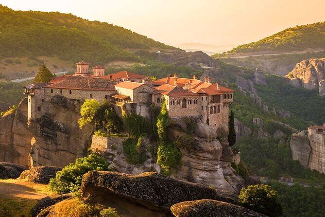 Athens: Meteora Monasteries Tour with Local Guide and Greek Lunch - Roussanou to Varlaam: Cliffside Monasteries With Different Personalities