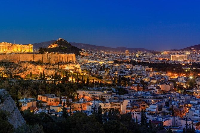Athens Night Tour (up to 11 people) - Monastiraki and the Cultural Triangle Lit Up