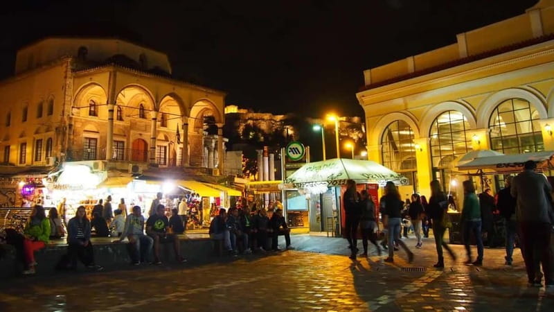 Athens: Night Walking Tour - Why Athens lights up so well at night