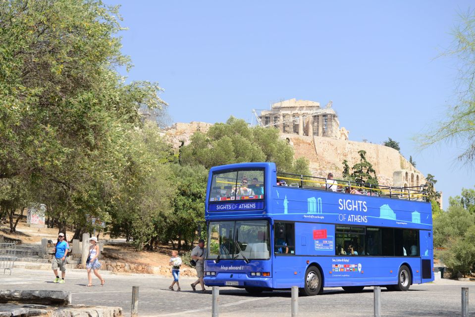 Athens, Piraeus, and Coastline: Blue Hop-On Hop-Off Bus - Green Line to Vouliagmeni: beaches plus thermal-bath history