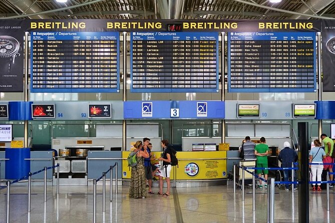 Athens Private Airport Transfer (ATH) Best Price Arrival - Departure - Meet & greet at the airport: luggage is the real win