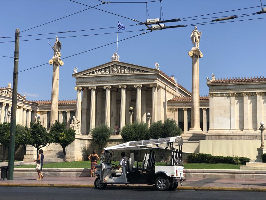 Athens: Private Evening Sightseeing Tour by Electric Tuk-Tuk - Plaka’s narrow streets: where the ride feels like sightseeing magic