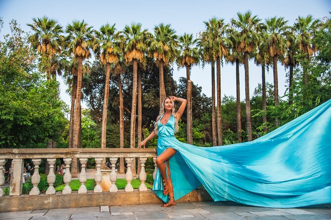 Athens Private Photoshoot - National Garden: switch from ceremonial to calm