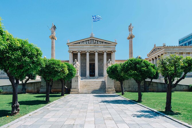 Athens Private Tour: All Major Landmarks in 2 hours - The Athenian Trilogy Viewing Stops: Academy, University, National Library
