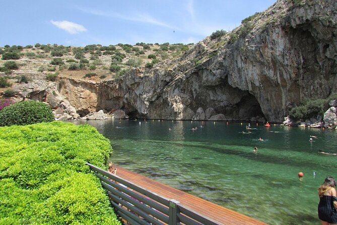 Athens Riviera Small Group Tour by TRIKKE - Stop 1: Lake Vouliagmeni for One Hour of Therapeutic-Water Breaks