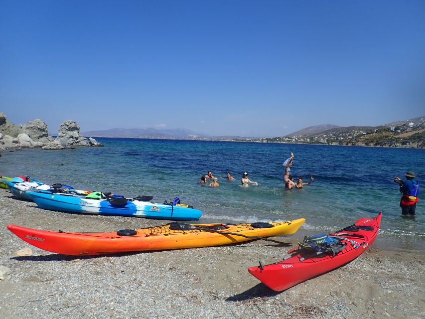 Athens: Sea Kayaking Adventure on the South/East Coast - Aegean coastline from Athens, without the city noise