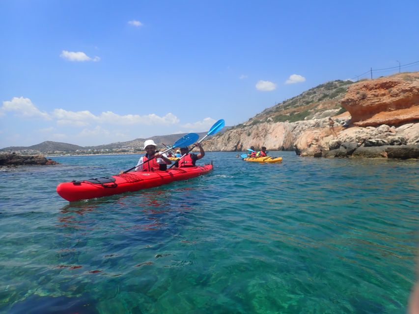 Athens: Sea Kayaking Adventure on the South/East Coast - Hotel pickup, meeting point changes, and how the morning usually flows