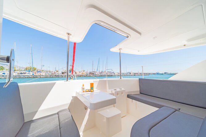 Athens Semi Private Sunset Catamaran Cruise with meal & drinks - Snorkeling equipment and how to use it well