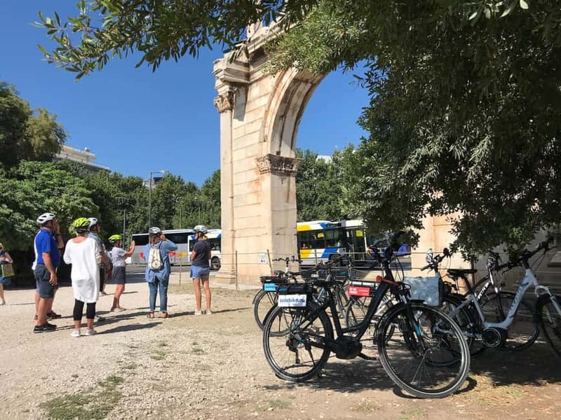Athens: Small-Group E-Bike Tour of Historic Highlights - Zappeion and Roman Baths: closing with ruins that feel human-sized