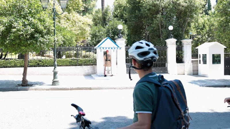 Athens: Small-Group E-Bike Tour of Historic Highlights - Starting at Solebike: getting rolling near the Acropolis