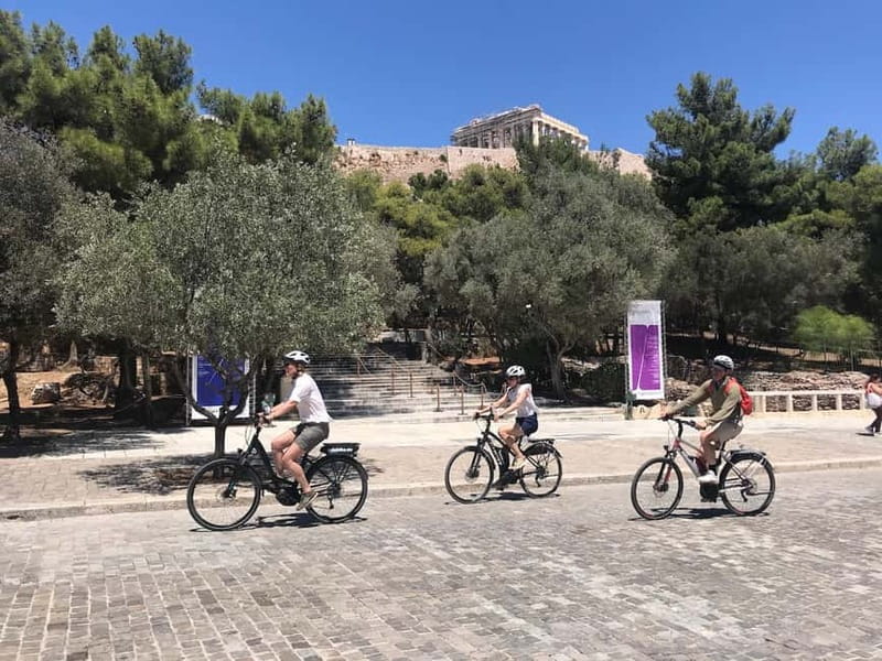 Athens: Small-Group E-Bike Tour of Historic Highlights - Kerameikos and Psiri: ruins, real streets, and a Koulouri break