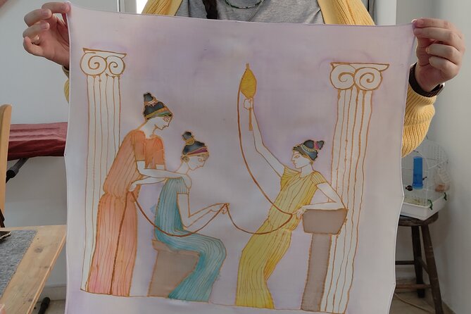 Athens: Small Group Silk Scarf Art Workshop with Greek Themes - Silk Scarf Workshop Meets Acropolis: A Creative Break from Athens