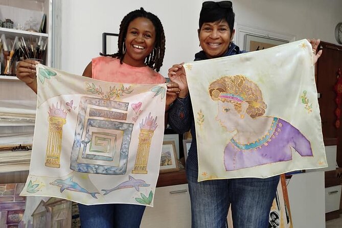Athens: Small Group Silk Scarf Art Workshop with Greek Themes - Price and Value: Is $86.42 Worth the Finished Scarf?