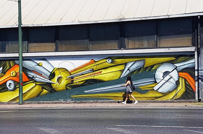 Athens Street Art - Private Walking Tour - Stop 1: The National Library area as your warm-up to Exarchia