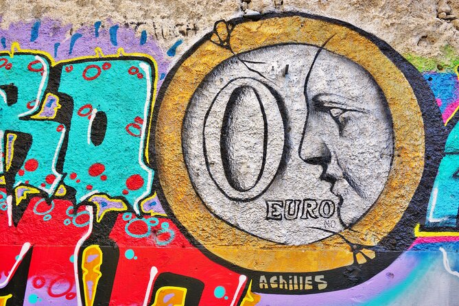 Athens Street Art - Private Walking Tour - Stop 3: Psyrri, Loukanikos, and the art of social commentary