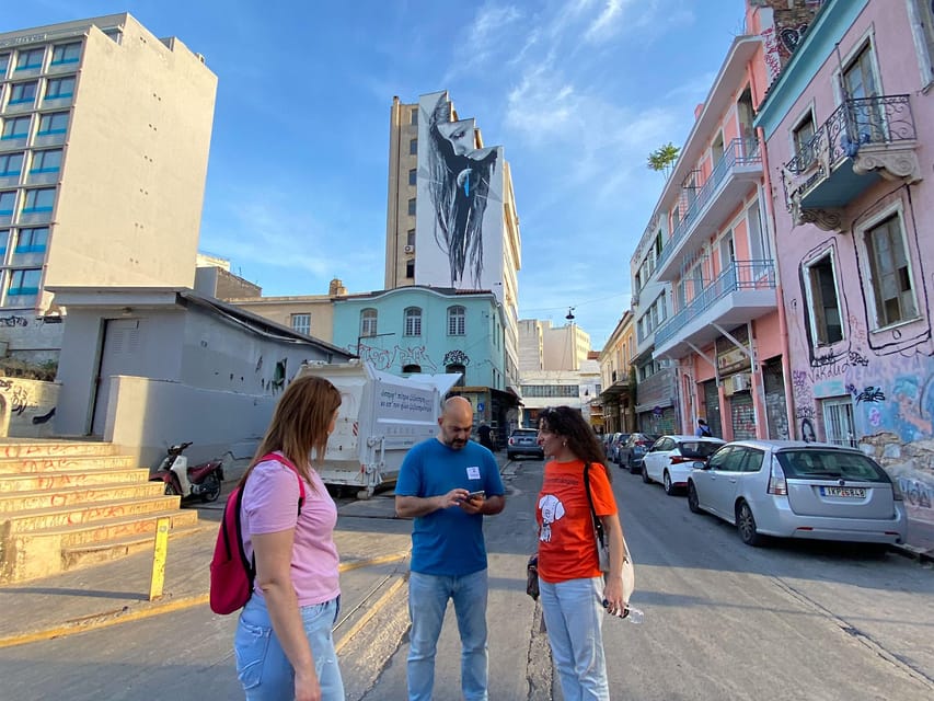 Athens: Street Art Treasure Hunt with Food Stop - Graffiti Loukanikos and the artist trail (Sonke and Ino)