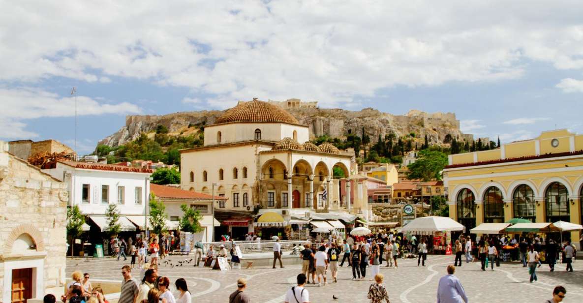 Athens: Street Food Tour Market & City Centre - Monastiraki and the City Centre Sights Between Bites